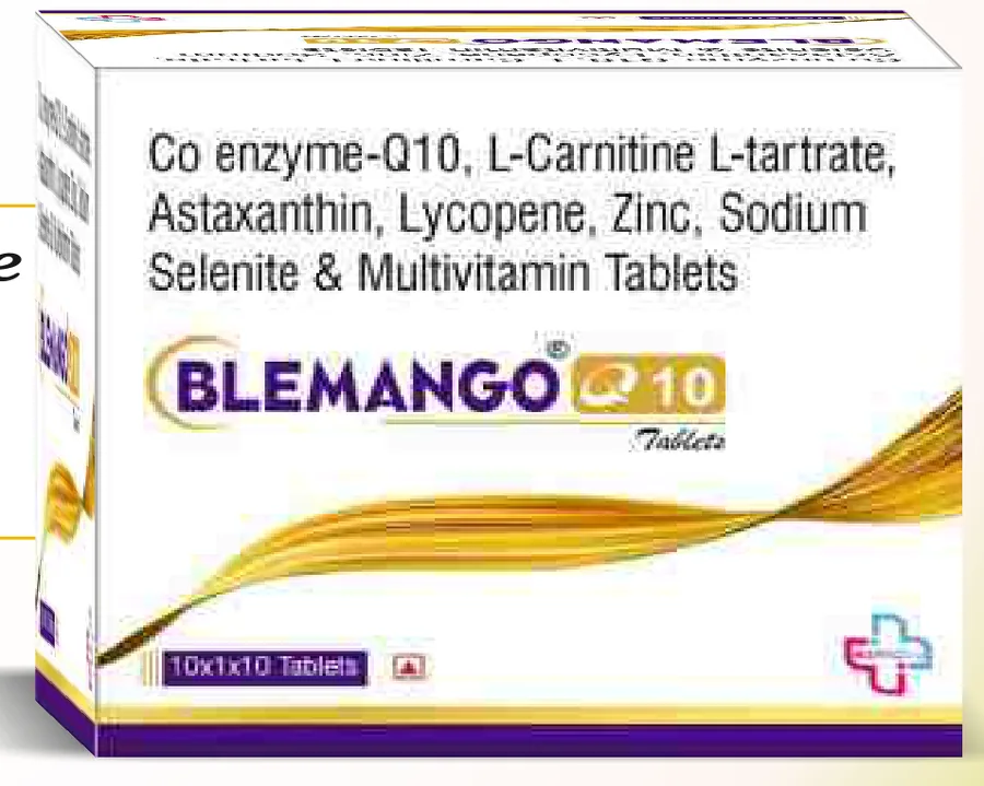 Blemango Q10 Tablet pack – Ramnova Healthcare